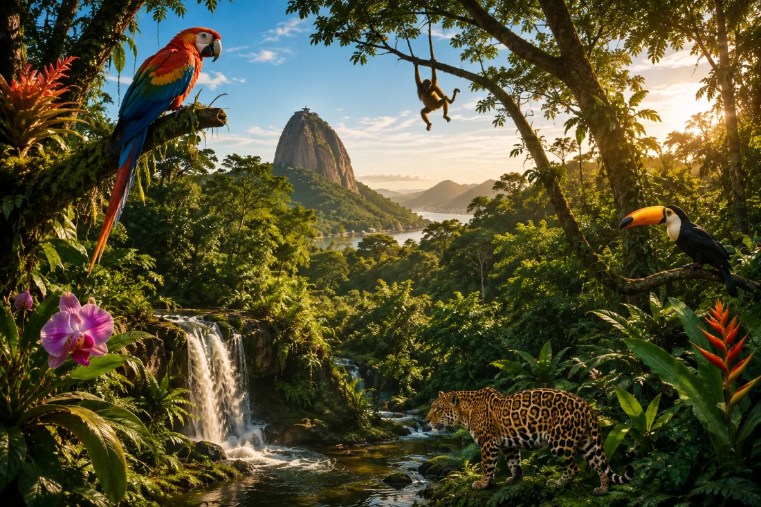Biodiversidade da Mata Atlântica — símbolo da cadeia de fornecimento responsável da Hanaoka